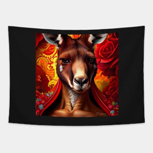 Kangaroo beauty queen Tapestry