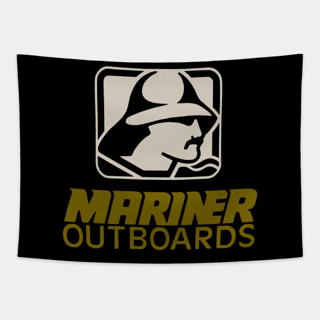 Mariner Outboard Motors Tapestry by Midcenturydave