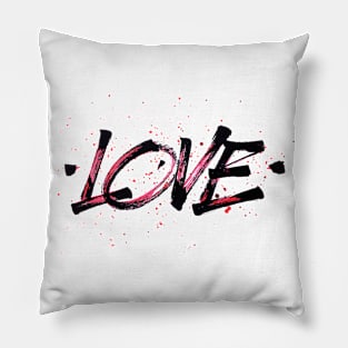 LOVE - splash Pillow