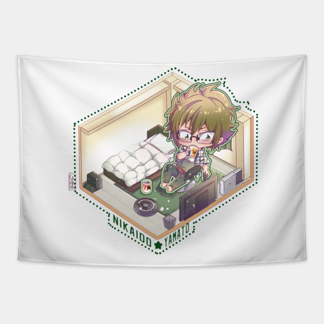 Yamato's room Tapestry by Kamapon's Workshop