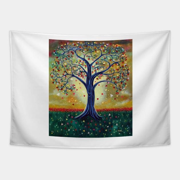 'The Giving Tree' (Dedicated to Shel Silverstein) Tapestry by jerrykirk