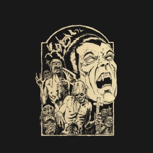 Dracula vs Zombies T-Shirt