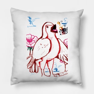 Singing Bird Pillow