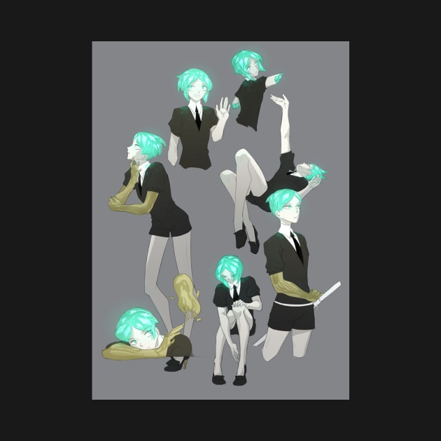 A bunch of Phosphophyllites by limesicle