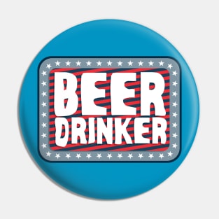Beer Drinker #2 Pin