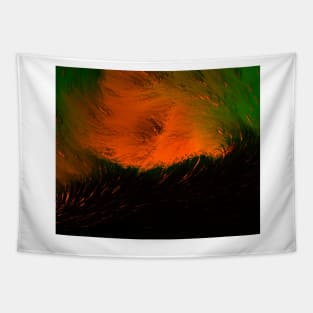 Fire Wave Tapestry