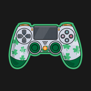 Saint Patricks Day Irish Gamer T-Shirt