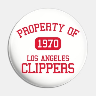 Property of Los Angeles Clippers Pin