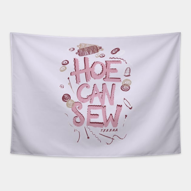 H-- Can Sew Tapestry by minniemorrisart