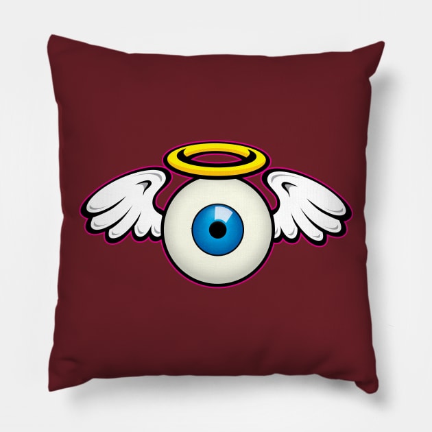 I've Got My Eye On You! Pillow by eyeopening