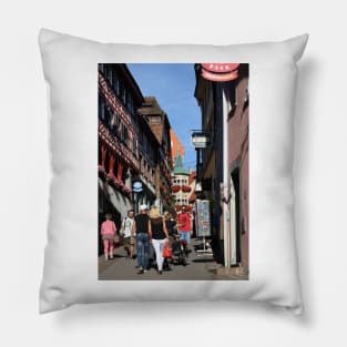 Old Town of Meersburg - Lake Constance, Germany Pillow