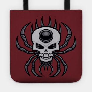 Skull Spider Tote