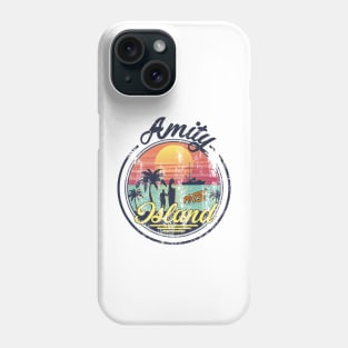 Amity Island Tourist (Distressed) Phone Case