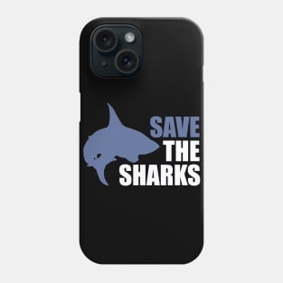 Save the Sharks save the fins Phone Case