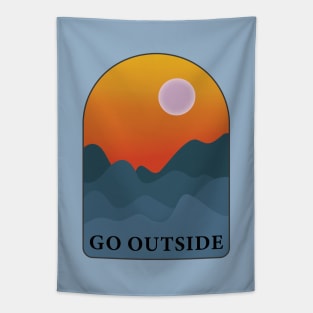 Go Outside Tapestry