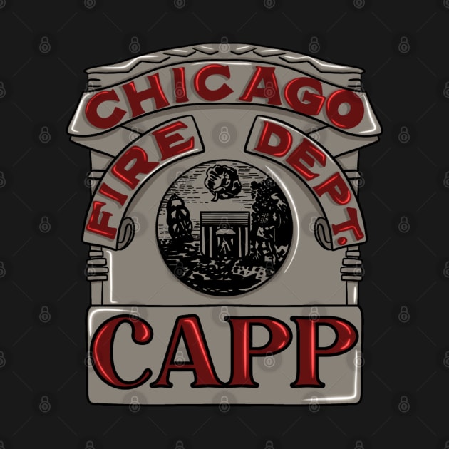 Harold Capp | Chicago Fire Badge by icantdrawfaces