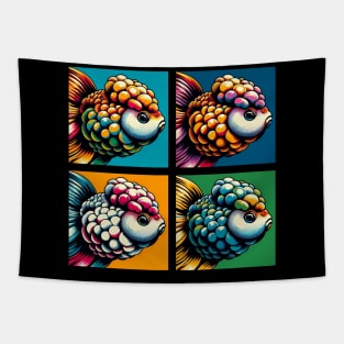 Pop Pearlscale Goldfish - Cool Aquarium Fish Tapestry