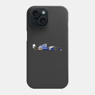 Ayrton Senna's Williams Renault FW16 Illustration Phone Case