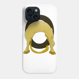 Pony Monogram Letter O Phone Case