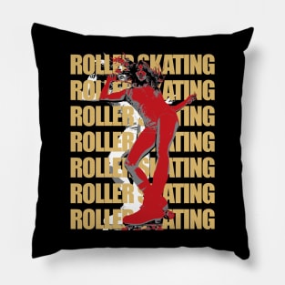 Roller skating Pillow