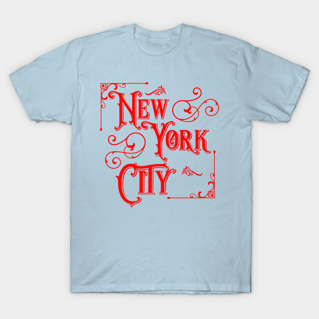 Disover New York City Vintage Type - New York City - T-Shirt