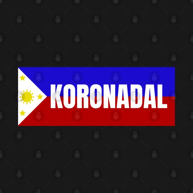 Koronadal City in Philippines Flag by aybe7elf