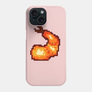 Shrimp/Ebi Pixel Art Phone Case