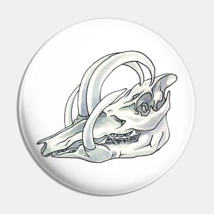 Baba Skull Pin