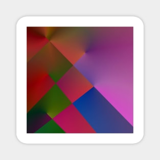 multicolored texture gradient Magnet