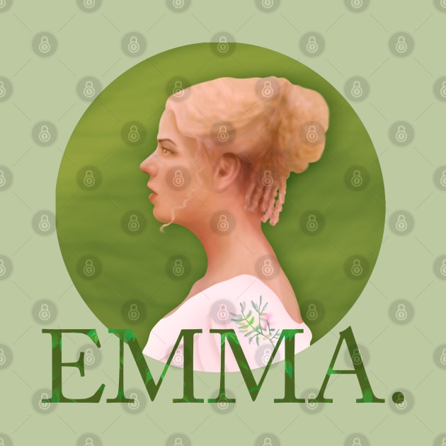 EMMA. (2020) Green Circular Poster by misswoodhouse