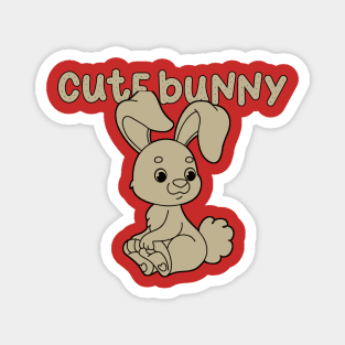 Cute bunny Magnet