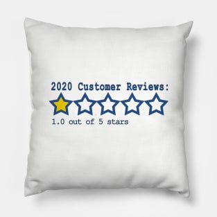 2020 Rating Review - 1 of 5 Stars Pillow