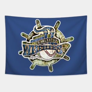 Charleston Wheelers Baseball Tapestry