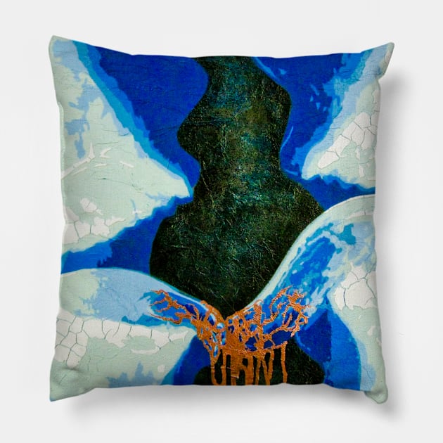 Do It Like You Mean It Pillow by Bobby Zeik Art