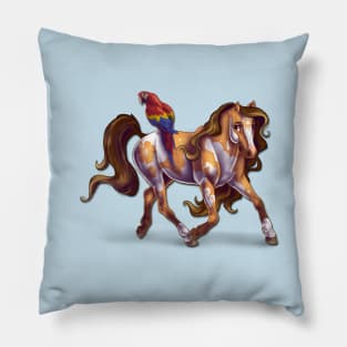 Summer Horse Pillow