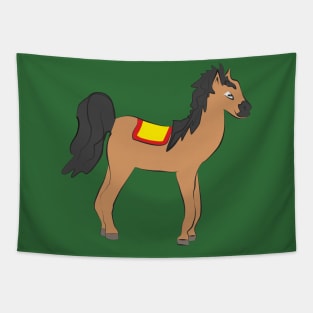 Cute horse Tapestry