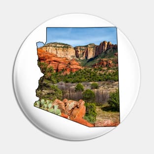 Arizona (Green Desert Canyon) Pin