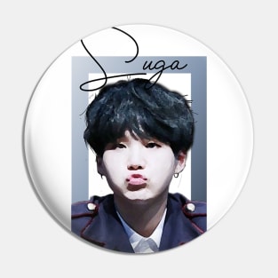 Suga of bts Pin