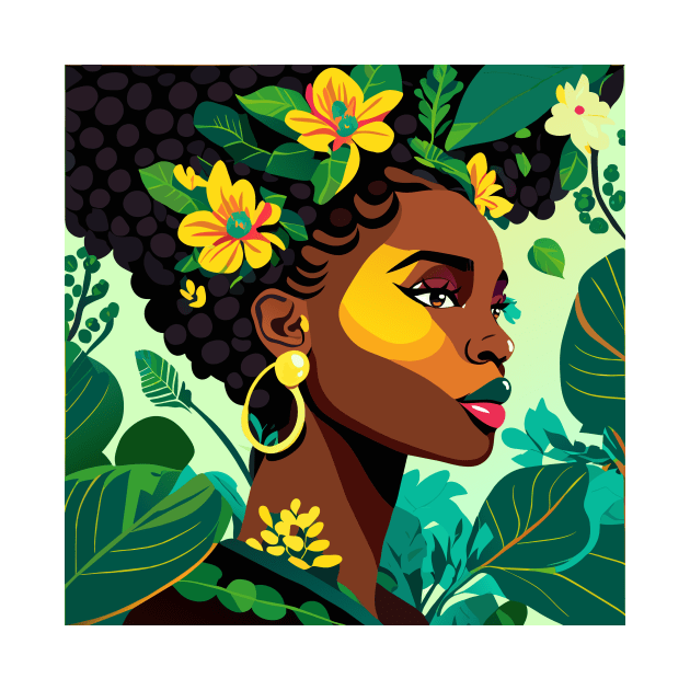 Mother nature lady by Lilbangdesigns