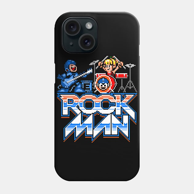 Rock, Man! Phone Case by BiggStankDogg