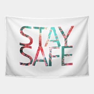 Stay Safe Coronavirus Tapestry