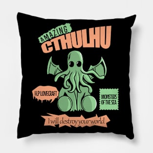 Amazing cthulhu Pillow