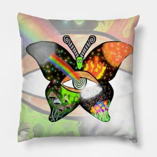 Butterfly universe Pillow