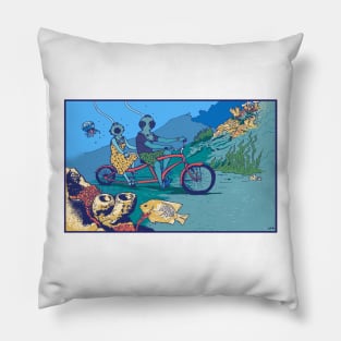 Tandem Ride Pillow