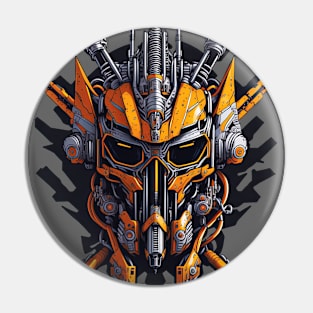 Mecha Skull S02 D76 Pin