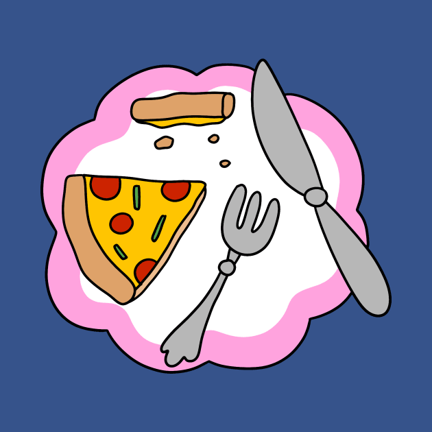 Pizza Dinner Plate by saradaboru