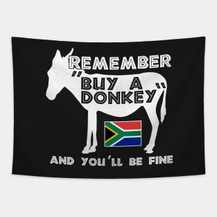 Buy A Donkey South Africa Funny Translation Tourist Tapestry