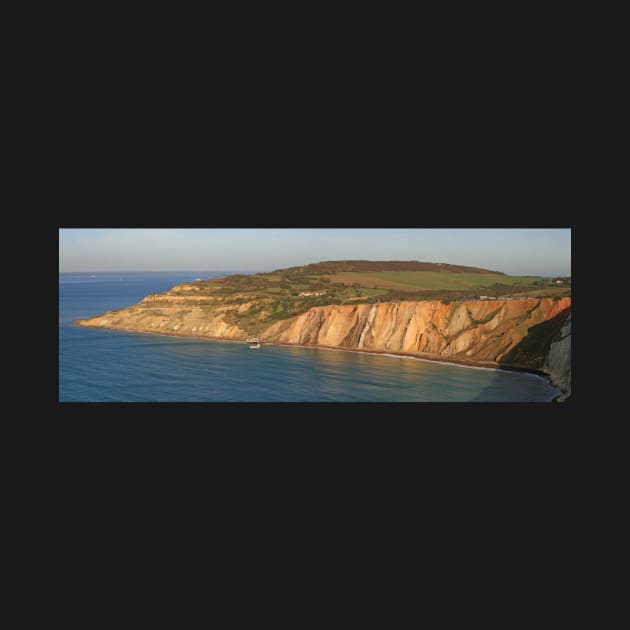 Alum Bay Panorama by RedHillDigital