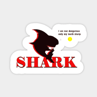 Shark teeth Magnet