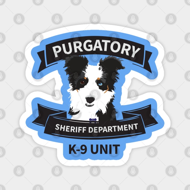 Purgatory Sheriff Dept. K-9 Unit Magnet by Purgatory Mercantile